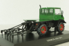 Mercedes Unimog U406 1977, green, Тракторы: история, люди, машины №137, Hachette 1:43