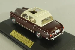Mercedes-Benz 220 S Ponton (W180) 1956, dark red, 4325, dealer edition, Faller 1:43