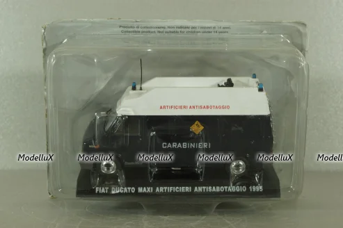 Fiat Ducato Maxi Artificieri Antisabotaggio Carabinieri 1995, Altaya 1:43