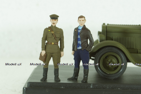 Зис-8 из к/ф Место встречи изменить нельзя с 2-мя фигурками, Miniclassic 1:43 Вариант 2!