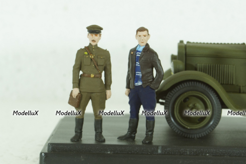 Зис-8 из к/ф Место встречи изменить нельзя с 2-мя фигурками, Miniclassic 1:43 Вариант 2!