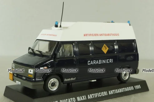 Fiat Ducato Maxi Artificieri Antisabotaggio Carabinieri 1995, Altaya 1:43