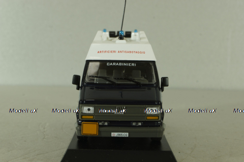 Fiat Ducato Maxi Artificieri Antisabotaggio Carabinieri 1995, Altaya 1:43