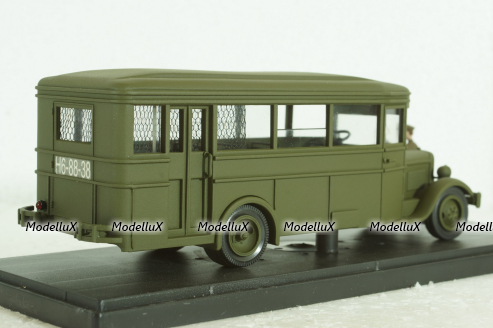 Зис-8 из к/ф Место встречи изменить нельзя с 2-мя фигурками, Miniclassic 1:43 Вариант 2!