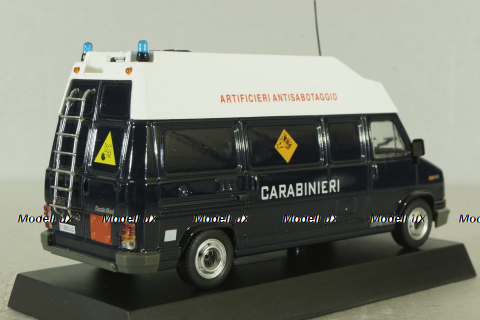 Fiat Ducato Maxi Artificieri Antisabotaggio Carabinieri 1995, Altaya 1:43