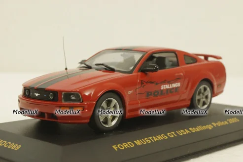 Ford Mustang GT USA Stallings Police 2005, MOC069, IXO 1:43