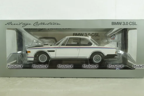 BMW 3.0 CSL (E9) 1971, white, 80432411550, Minichamps 1:18