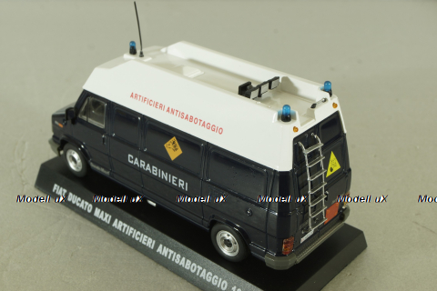 Fiat Ducato Maxi Artificieri Antisabotaggio Carabinieri 1995, Altaya 1:43
