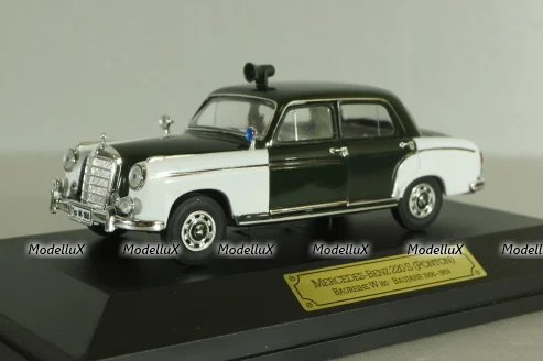 Mercedes 220 S Ponton (W180) Polizei 1956, 4329, Faller 1:43