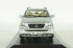 Mercedes -Benz ML320, (W163), silver 2001, MBOMS064, Altaya, Mercedes-Benz Offizielle Modell Sammlung #64, 1:43