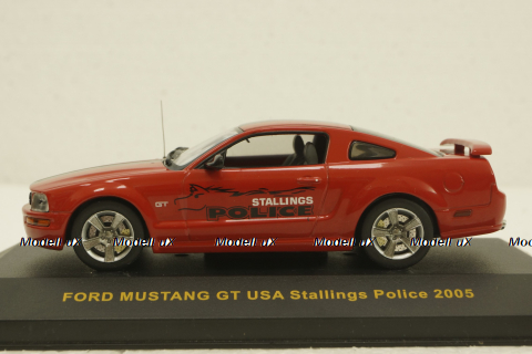 Ford Mustang GT USA Stallings Police 2005, MOC069, IXO 1:43