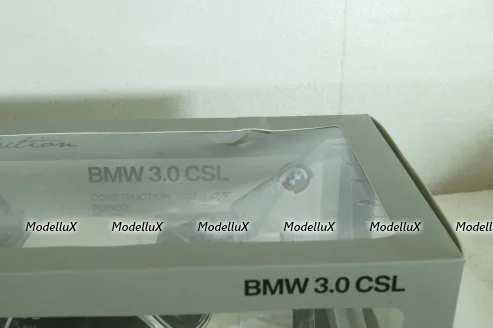BMW 3.0 CSL (E9) 1971, white, 80432411550, Minichamps 1:18