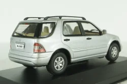 Mercedes -Benz ML320, (W163), silver 2001, MBOMS064, Altaya, Mercedes-Benz Offizielle Modell Sammlung #64, 1:43
