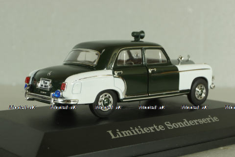 Mercedes 220 S Ponton (W180) Polizei 1956, 4329, Faller 1:43