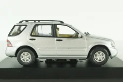Mercedes -Benz ML320, (W163), silver 2001, MBOMS064, Altaya, Mercedes-Benz Offizielle Modell Sammlung #64, 1:43