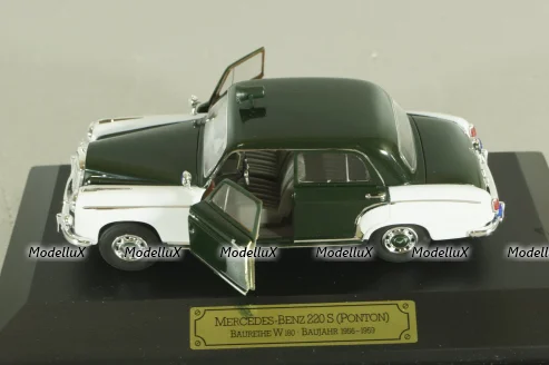 Mercedes 220 S Ponton (W180) Polizei 1956, 4329, Faller 1:43