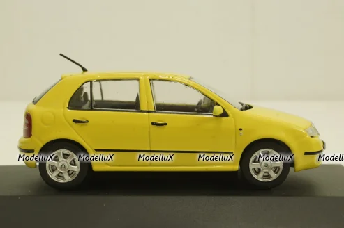 Skoda Fabia I, yellow, KALEIDOSKOP SKODA (DeAgostini) 1:43