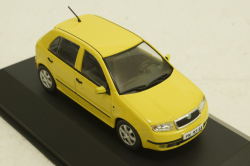 Skoda Fabia I, yellow, KALEIDOSKOP SKODA (DeAgostini) 1:43