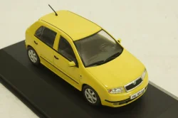Skoda Fabia I, yellow, KALEIDOSKOP SKODA (DeAgostini) 1:43