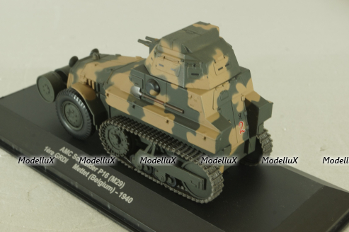 AMC Schneider P16 M29 1series GRDI Mettet (Belgium) 1940, Altaya 1:43
