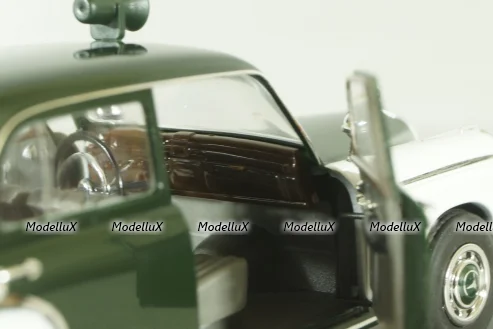 Mercedes 220 S Ponton (W180) Polizei 1956, 4329, Faller 1:43