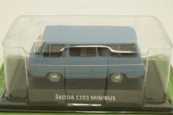 Skoda 1203 Minibus, blue, KALEIDOSKOP SKODA (DeAgostini) 1:43