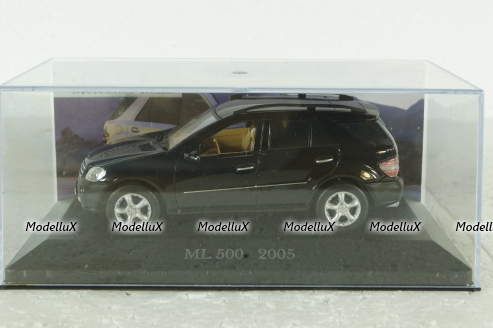 Mercedes ML500, (W164), 2005 black, Altaya 1:43