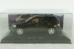 Mercedes-Benz ML 500, (W164), 2005 black, MBOMS038, Mercedes-Benz Offizielle Modell Sammlung #38, Altaya 1:43