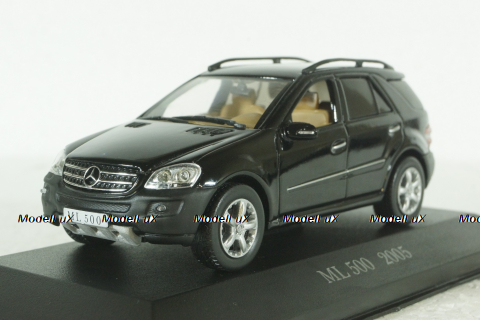 Mercedes ML500, (W164), 2005 black, Altaya 1:43