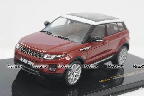 Range Rover Evoque 5-doors 2011, red, MOC144P, IXO 1:43