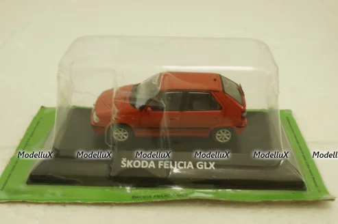 Skoda Felicia GLX, red, KALEIDOSKOP SKODA (DeAgostini) 1:43