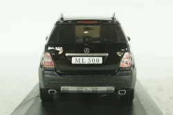Mercedes-Benz ML 500, (W164), 2005 black, MBOMS038, Mercedes-Benz Offizielle Modell Sammlung #38, Altaya 1:43