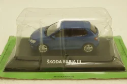 Skoda Fabia III, blue, KALEIDOSKOP SKODA (DeAgostini) 1:43