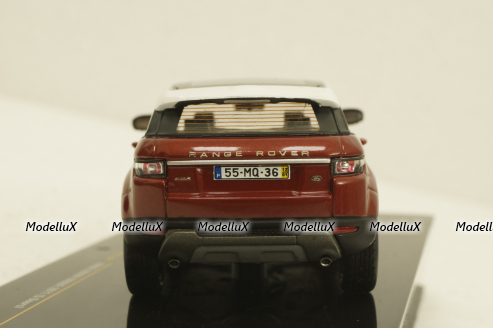 Range Rover Evoque 2011, red, MOC144P, IXO 1:43