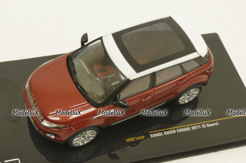 Range Rover Evoque 2011, red, MOC144P, IXO 1:43