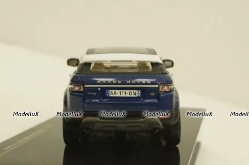 Range Rover Evoque 3-doors 2011, blue, MOC142, IXO 1:43 