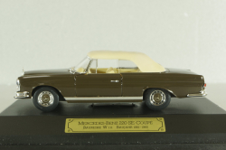 Mercedes 220 SE Coupe (W111) 1961, brown, 4317, Faller 1:43