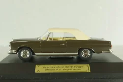 Mercedes 220 SE Coupe (W111) 1961, brown, 4317, Faller 1:43