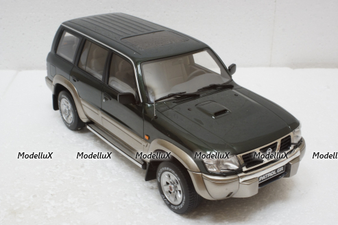 Nissan Patrol GR Y61, green, OT433, Otto 1:18