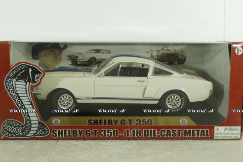 Shelby GT 350, white DC35001, Shelby Collectibles 1:18 Уценка!
