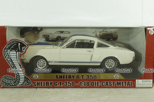 Shelby GT 350, white DC35001, Shelby Collectibles 1:18 Уценка!