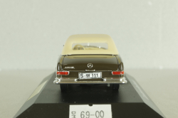 Mercedes 220 SE Coupe (W111) 1961, brown, 4317, Faller 1:43