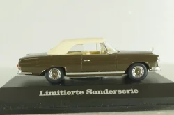 Mercedes 220 SE Coupe (W111) 1961, brown, 4317, Faller 1:43