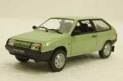 Ваз-2108 Спутник, зеленый, (Запечатанный)Автолегендны СССР №48, 1:43
