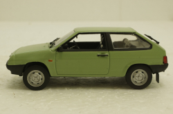 Ваз-2108 Спутник, зеленый, Автолегендны СССР №48, 1:43