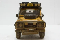 Land Rover Defender 110 Rally Camel Trophy 1993 Dirty Version, ALM810309, Almost Real 1:18