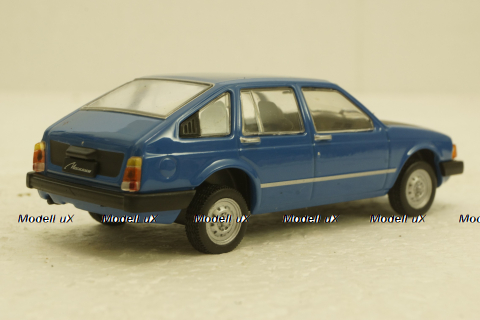 Москвич С-3, Меридиан, синий, Автолегенды СССР №86, 1:43