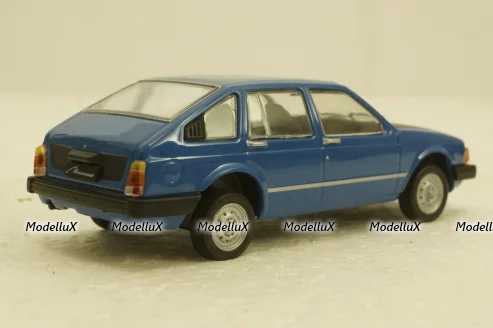 Москвич С-3, Меридиан, синий, Автолегенды СССР №86, 1:43