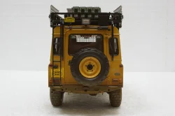 Land Rover Defender 110 Rally Camel Trophy 1993 Dirty Version, ALM810309, Almost Real 1:18