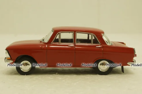 Москвич-412, красный, Автолегенды СССР №41, 1:43